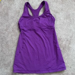 lululemon Turbo Tank 8 Boysenberry